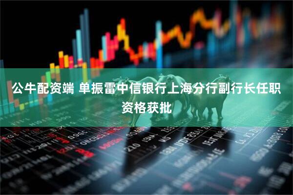 公牛配资端 单振雷中信银行上海分行副行长任职资格获批